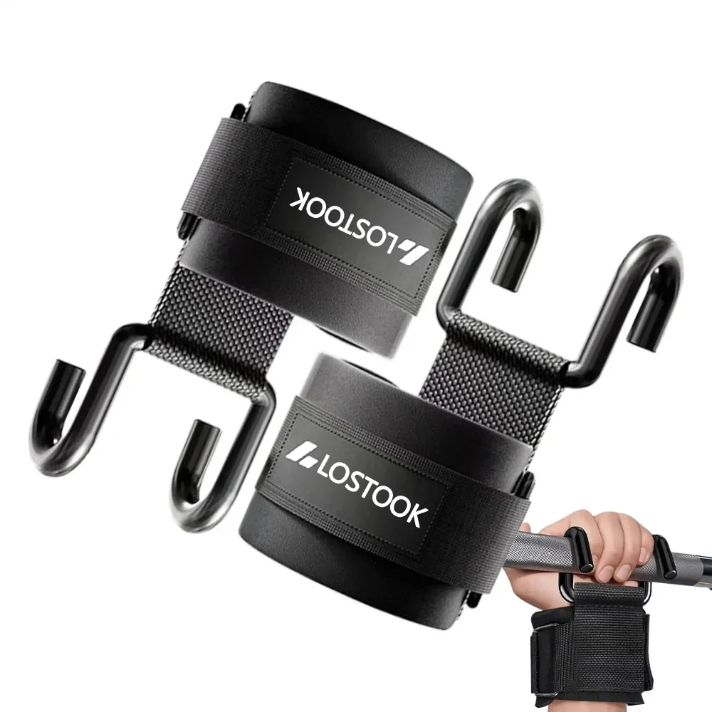 Pull Up Bar Grip - 1/2 peças de Gancho de Assistência