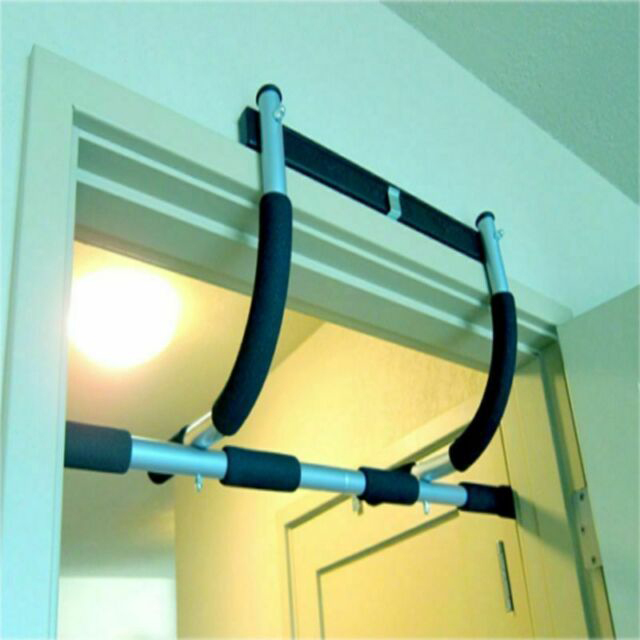 Pull Up Bar Grip - Barra de Porta Multifuncional para Treino