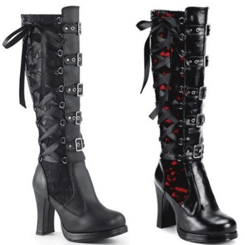 Botas Femininas Estilo Punk Gó - Crossfit Lady avaliação e preço
