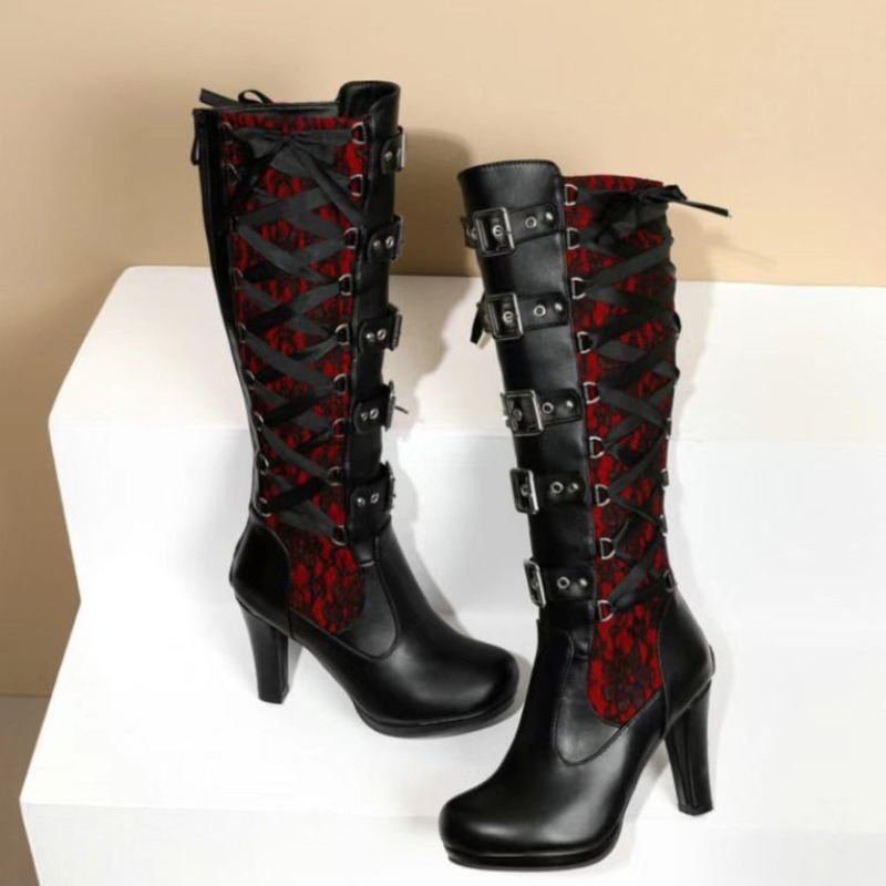 Botas Femininas Estilo Punk Gó - Crossfit Lady avaliação e preço