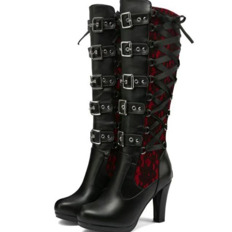 Botas Femininas Estilo Punk Gó - Crossfit Lady avaliação e preço
