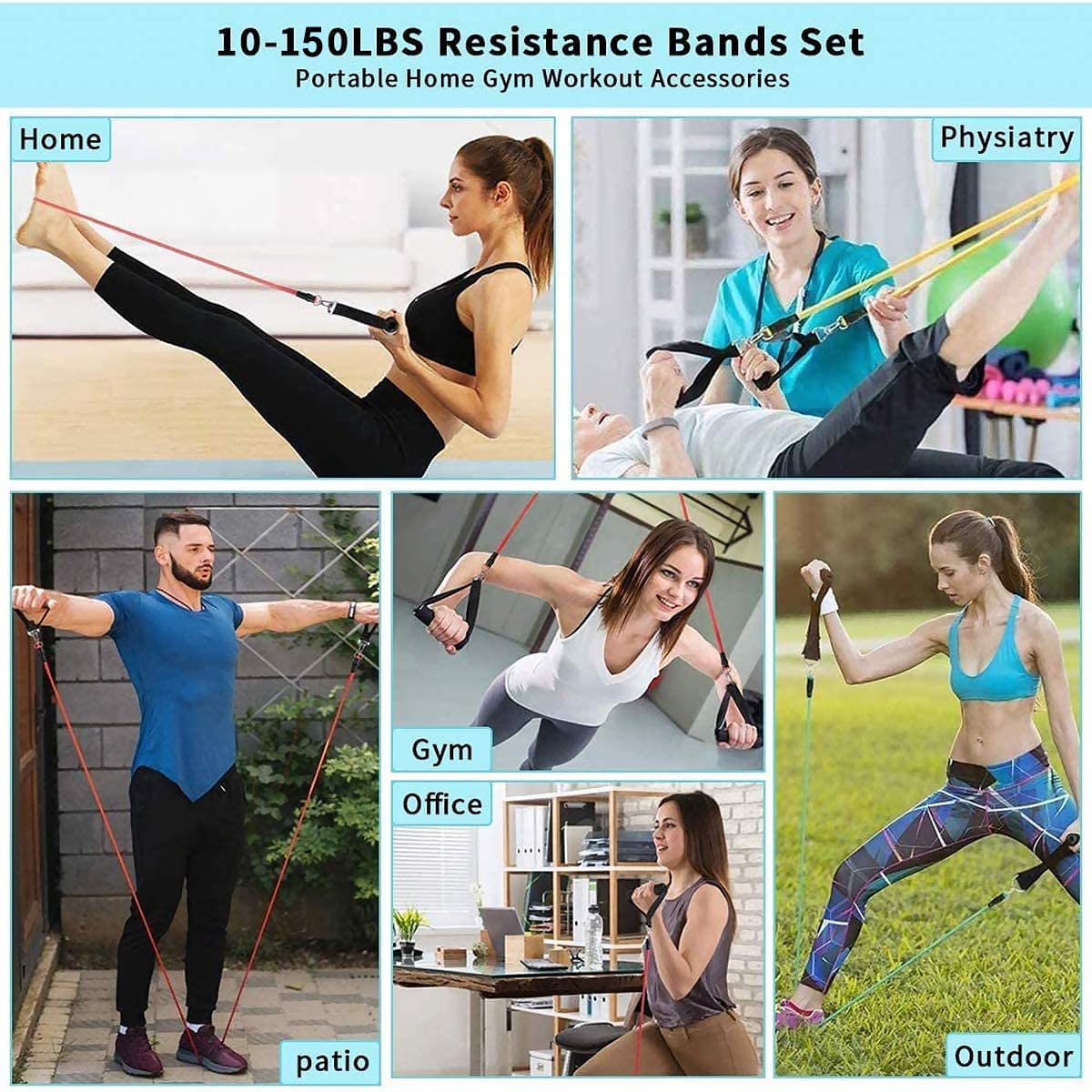 Faixas de resistência de fitne - Crossfit Ga avaliação e preço